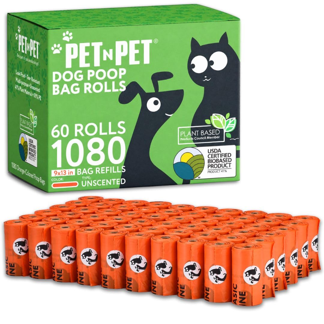 PET N PET boîte de 1080 sacs pour des promenades sans rupture