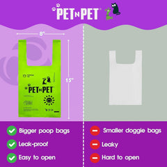 PET N PET gros plan poignée facilitant le nouage hygiénique