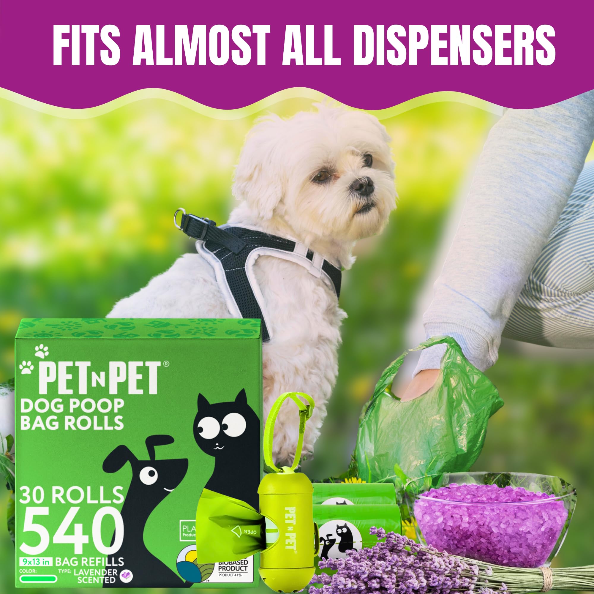 Pet N Pet en promenade lifestyle avec chien, simplicité et rangement pratique