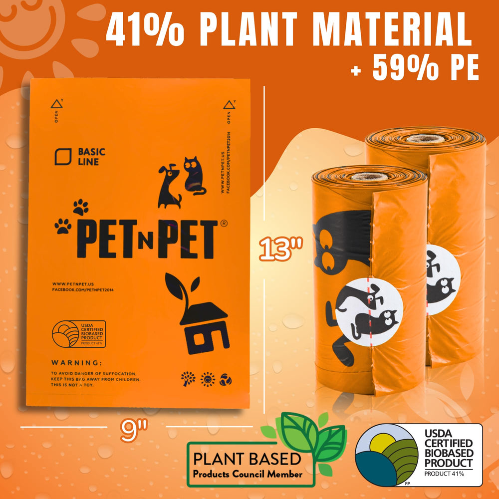 PET N PET rouleaux scellés montrant la quantité et la conservation