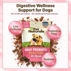 Pet Naturals bol rempli de chews pratique pour distribution quotidienne