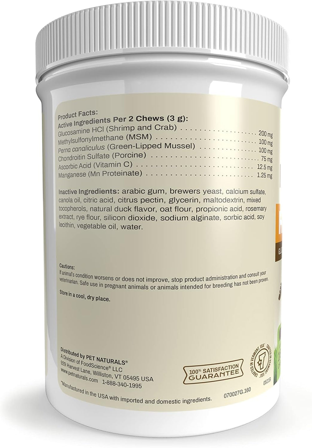 Pet Naturals chat attiré par un mastic, démontrant saveur canard naturelle