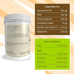 Pet Naturals gros plan sur la texture du mastic montrant appétence et qualité