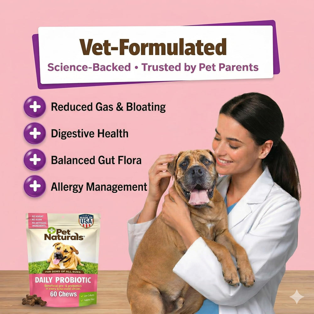 Pet Naturals étiquette ingrédients détaillés gage de transparence