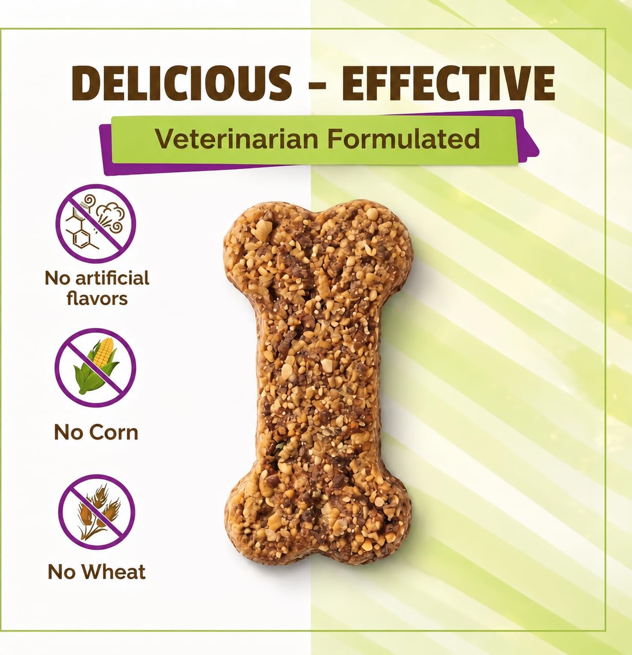 Pet Naturals étiquette lisible des ingrédients, aide à vérifier les composants clés