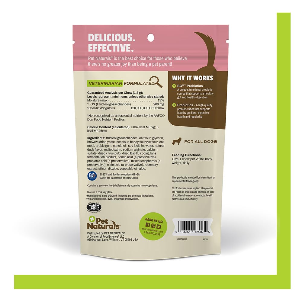 Pet Naturals friandise canard gros plan montrant texture appétente
