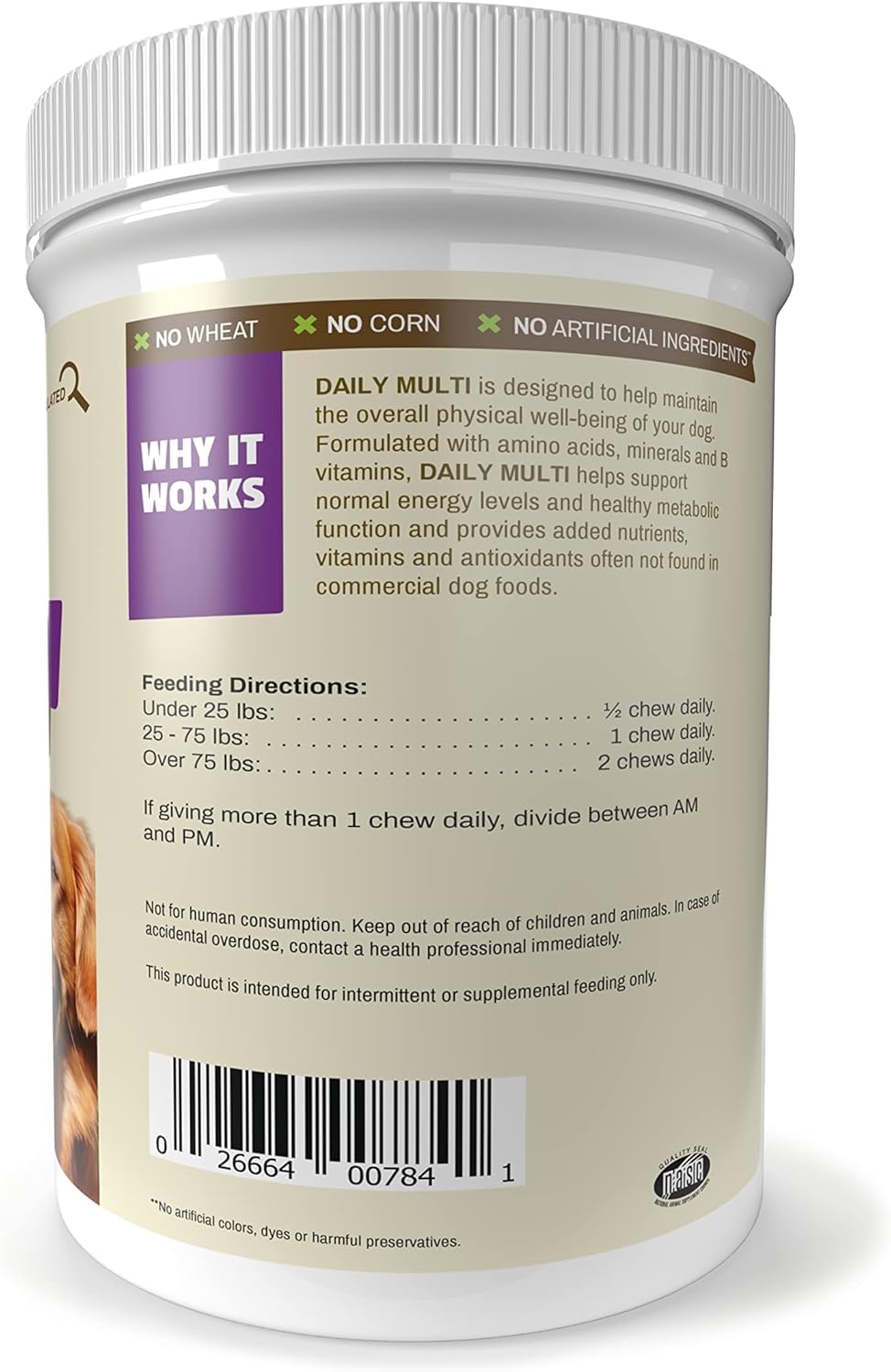Pet Naturals illustration ingrédients naturels pour transparence qualité