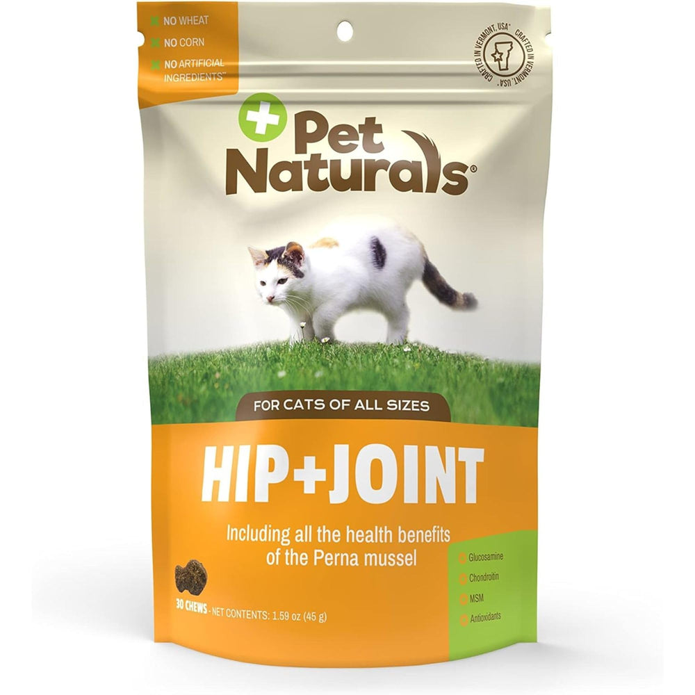 Pet Naturals face avant du paquet montrant l'étiquette et avantages