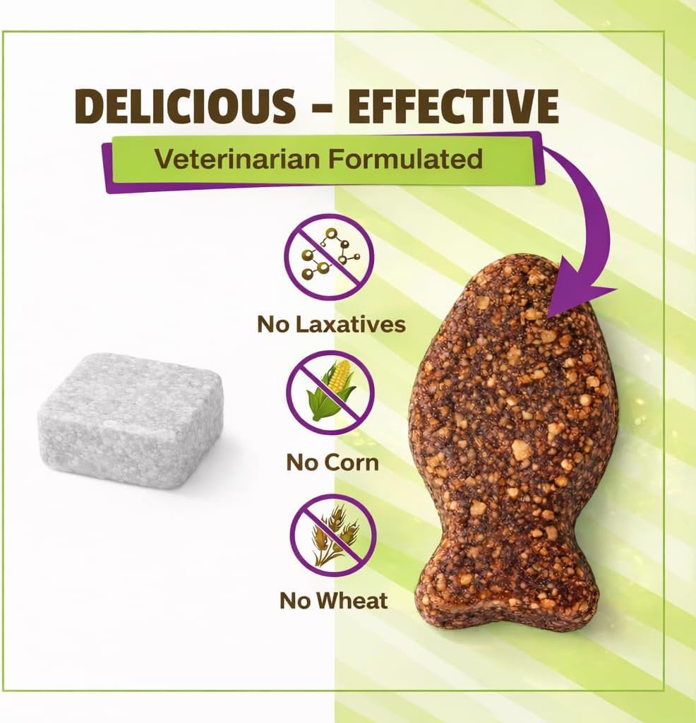 Pet Naturals portion sur assiette illustrant la présentation et confort d'administration