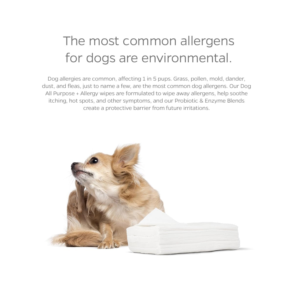 Pet Parents lingette gros plan montrant texture douce, nettoie efficacement