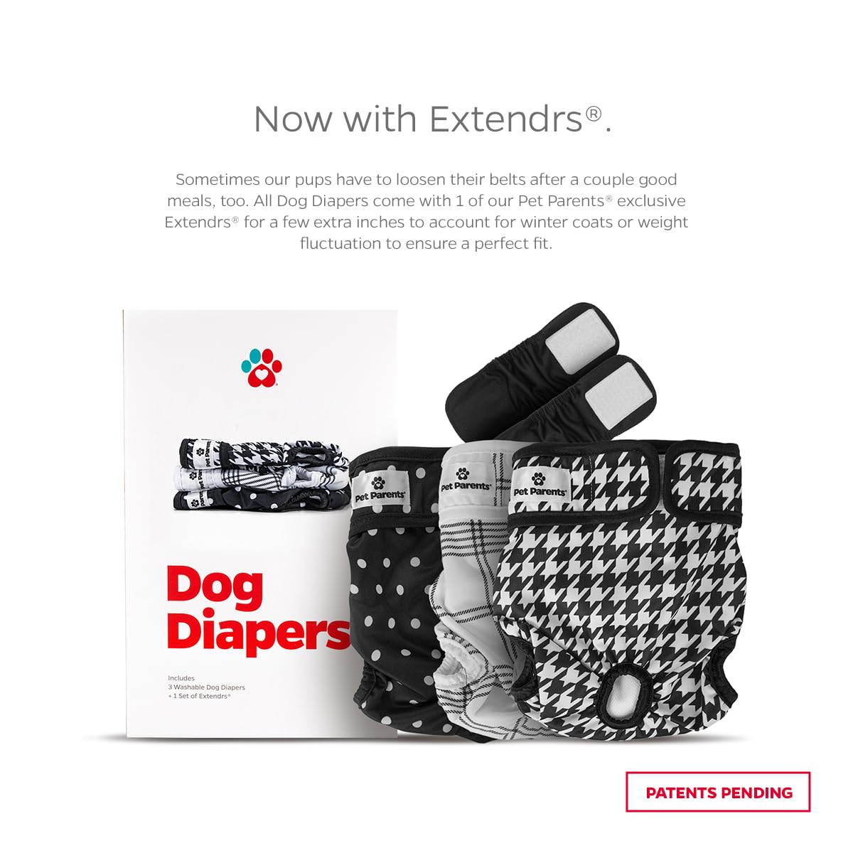 Pet Parents gros plan sur le pad absorbant montrant confort et absorption