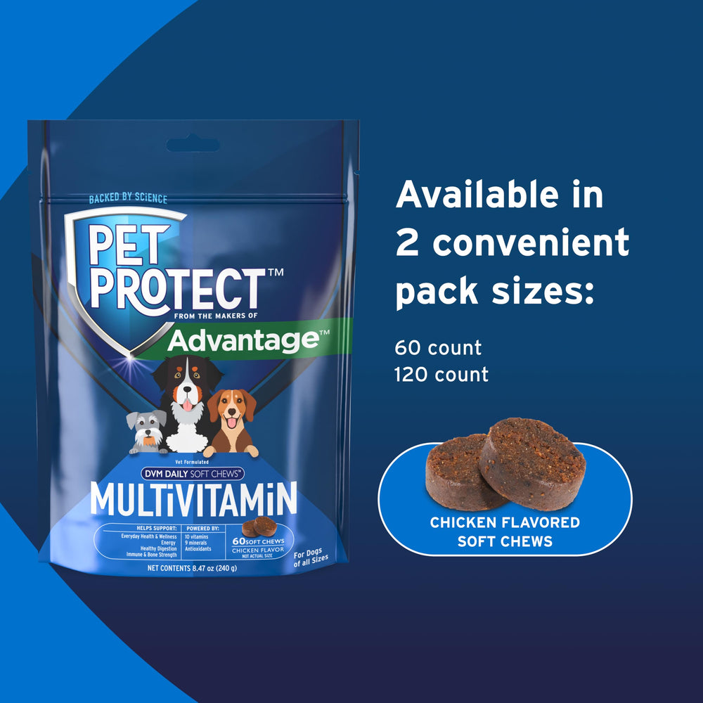 Pet Protect étiquette des ingrédients, met en avant vitamines et minéraux