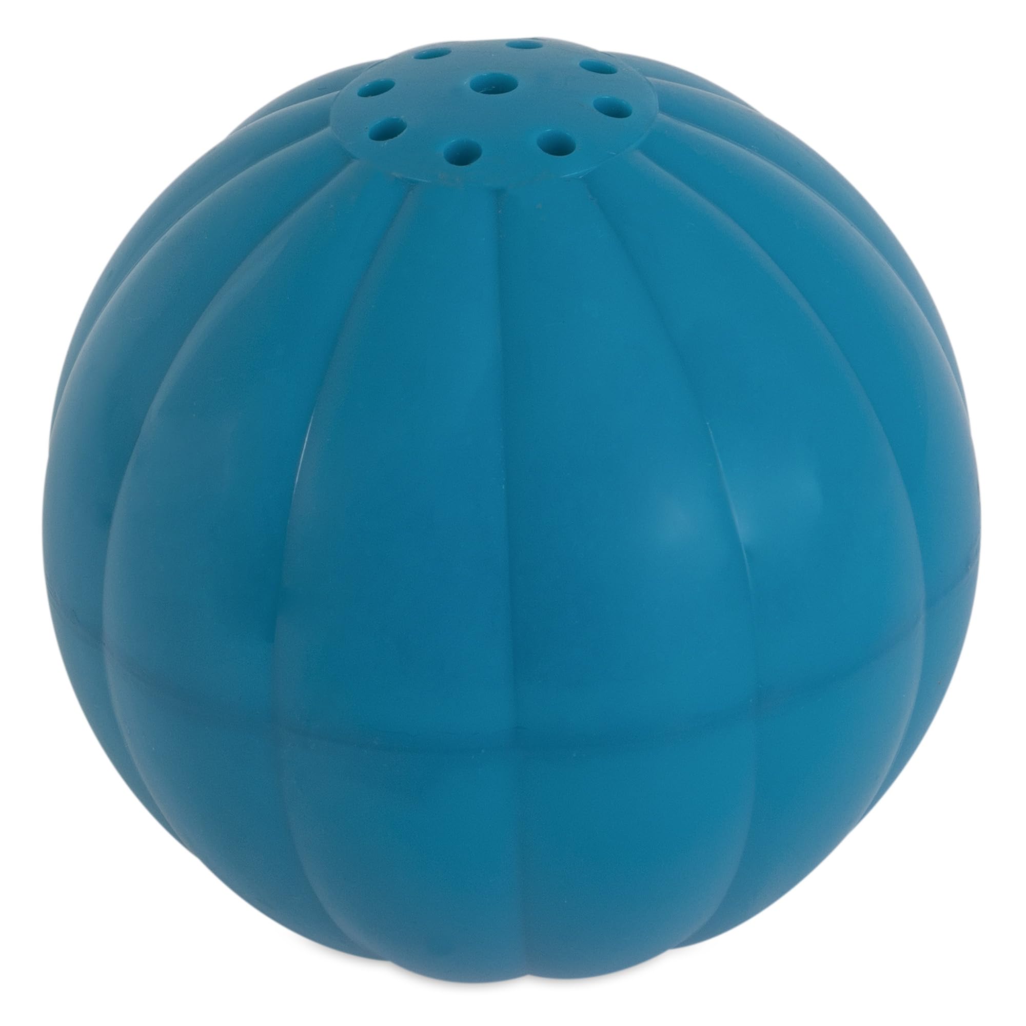 Pet Qwerks vue avant du Babble Ball montrant le design et l'activation sonore