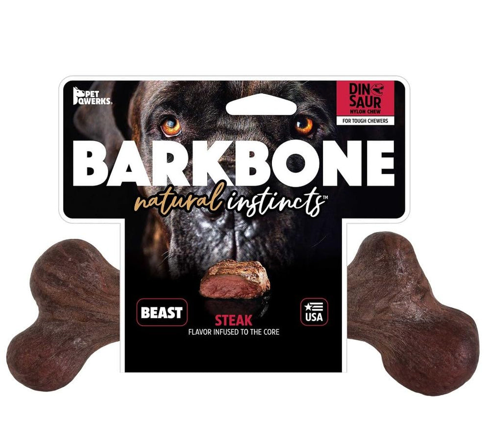 Pet Qwerks BarkBone en usage par chien mâcheur réduit ennui et comportements destructeurs