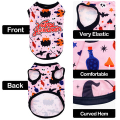 PET SHOW chemise orange imprimée citrouille portée, look festif sûr