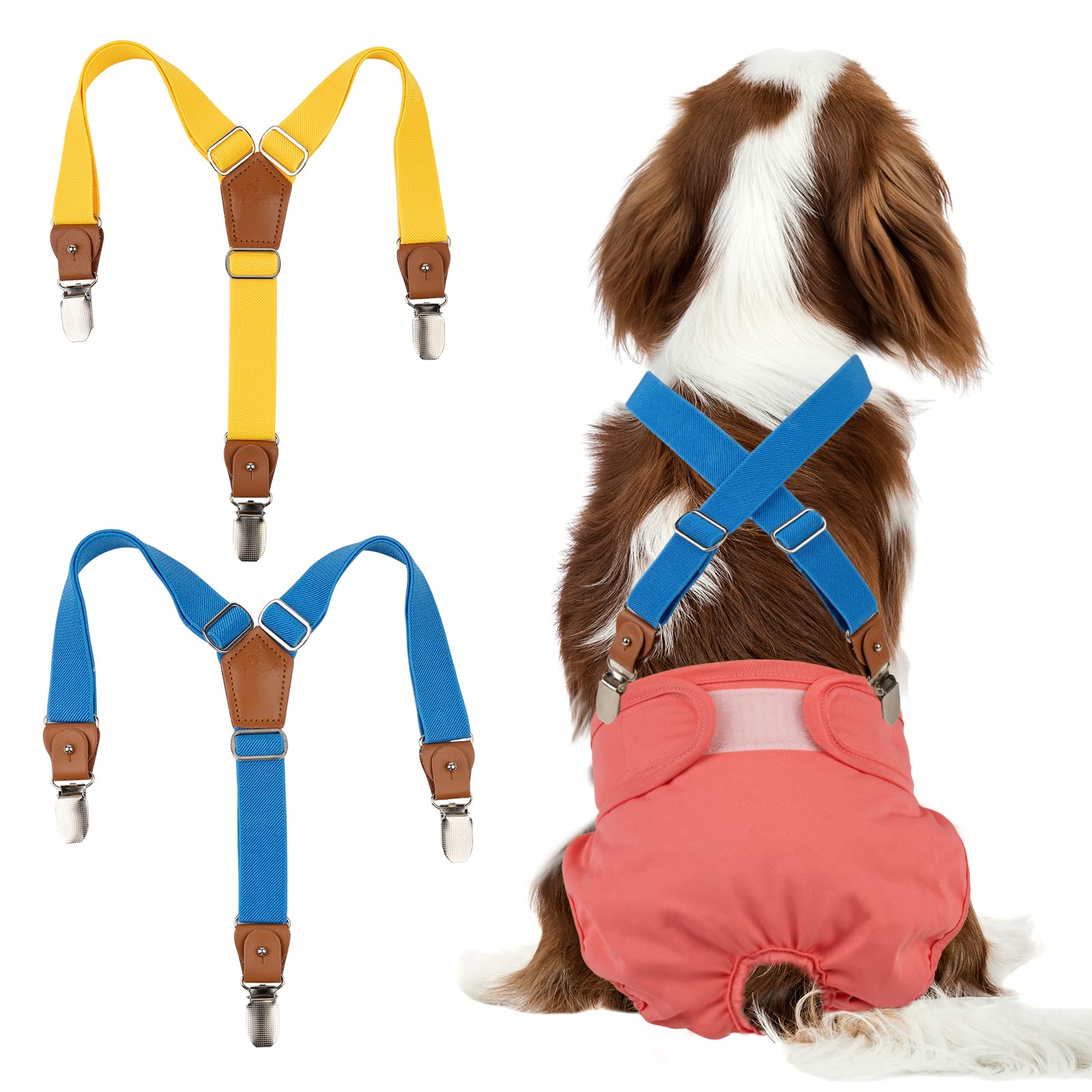 Pet Soft bretelles face avant montrant maintien fiable