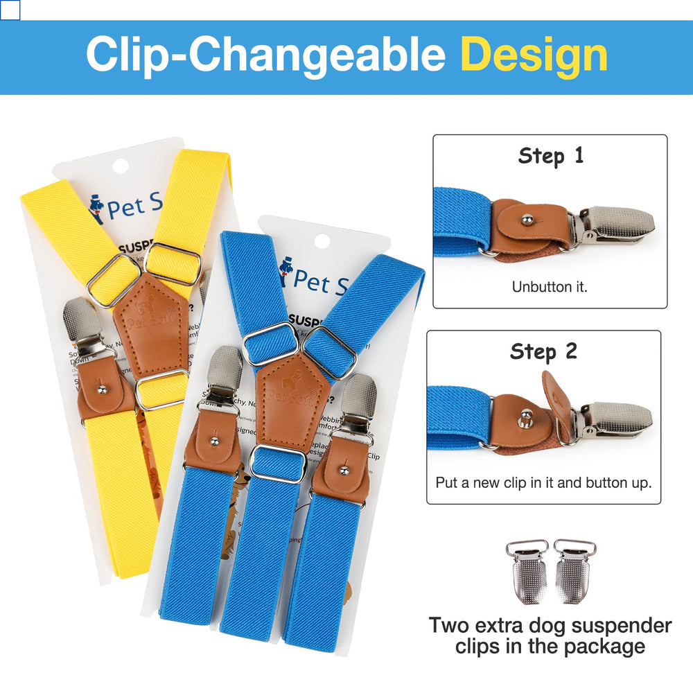 Pet Soft comparaison taille XS/S montrant proportions et ajustement