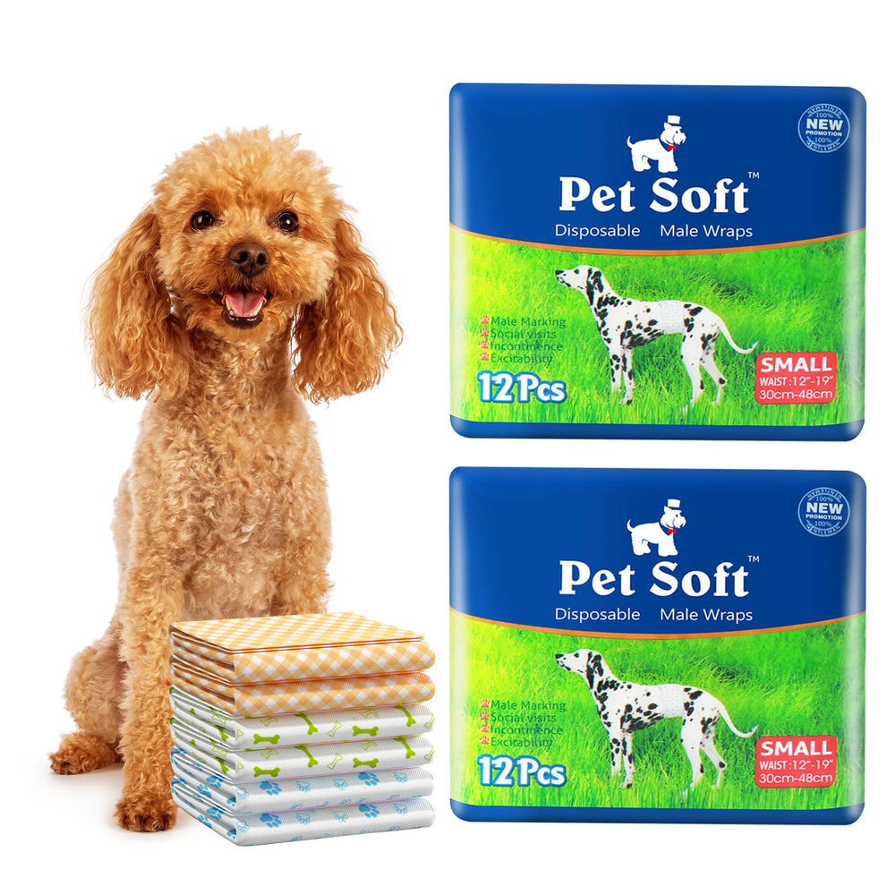 Pet Soft emballage recto montrant pack de 24 pour praticité