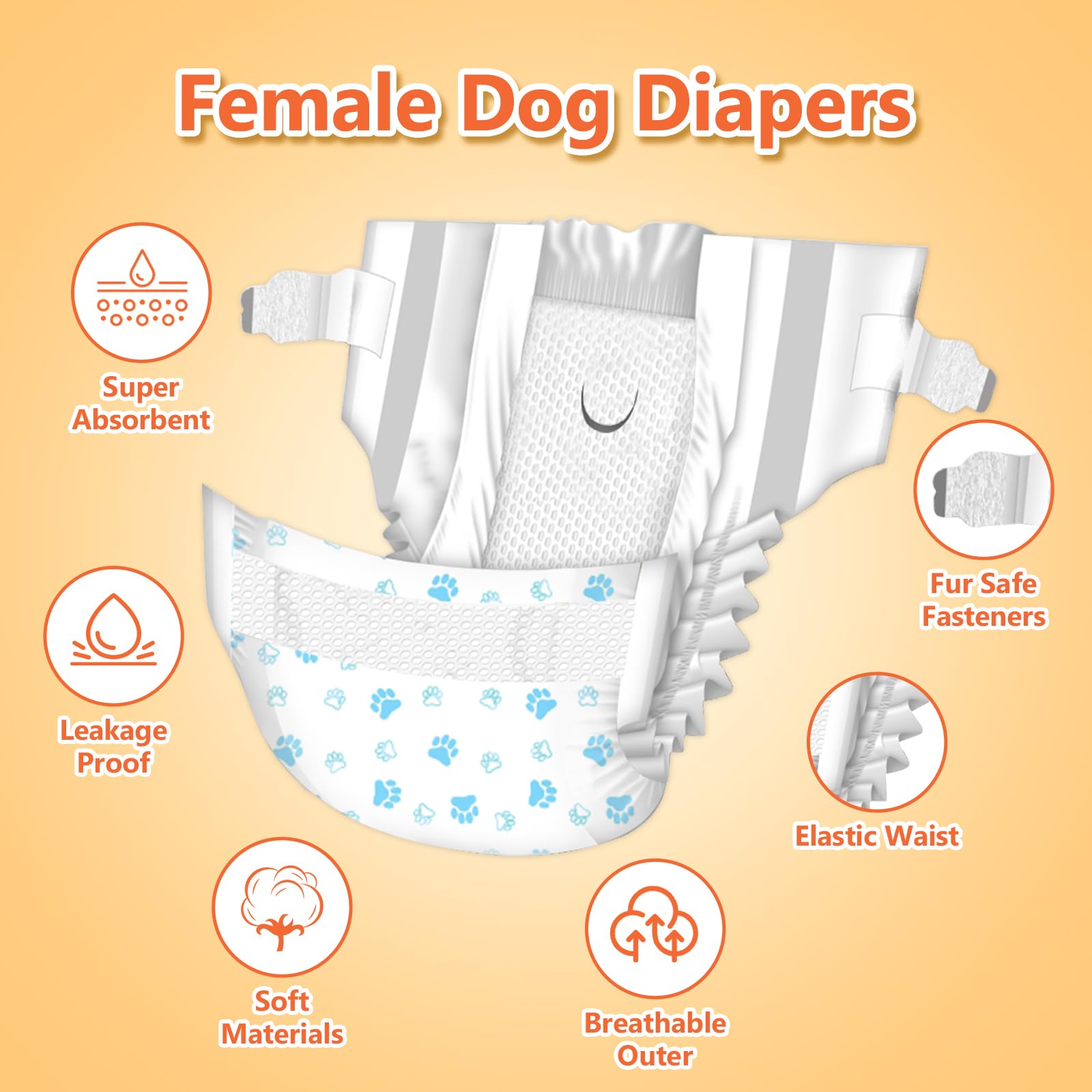 Pet Soft couche portée sur chiot XXS pour maintien confortable