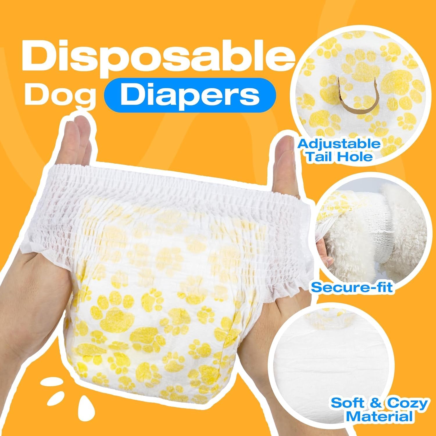 Pet Soft gros plan du noyau absorbant pour forte capacité