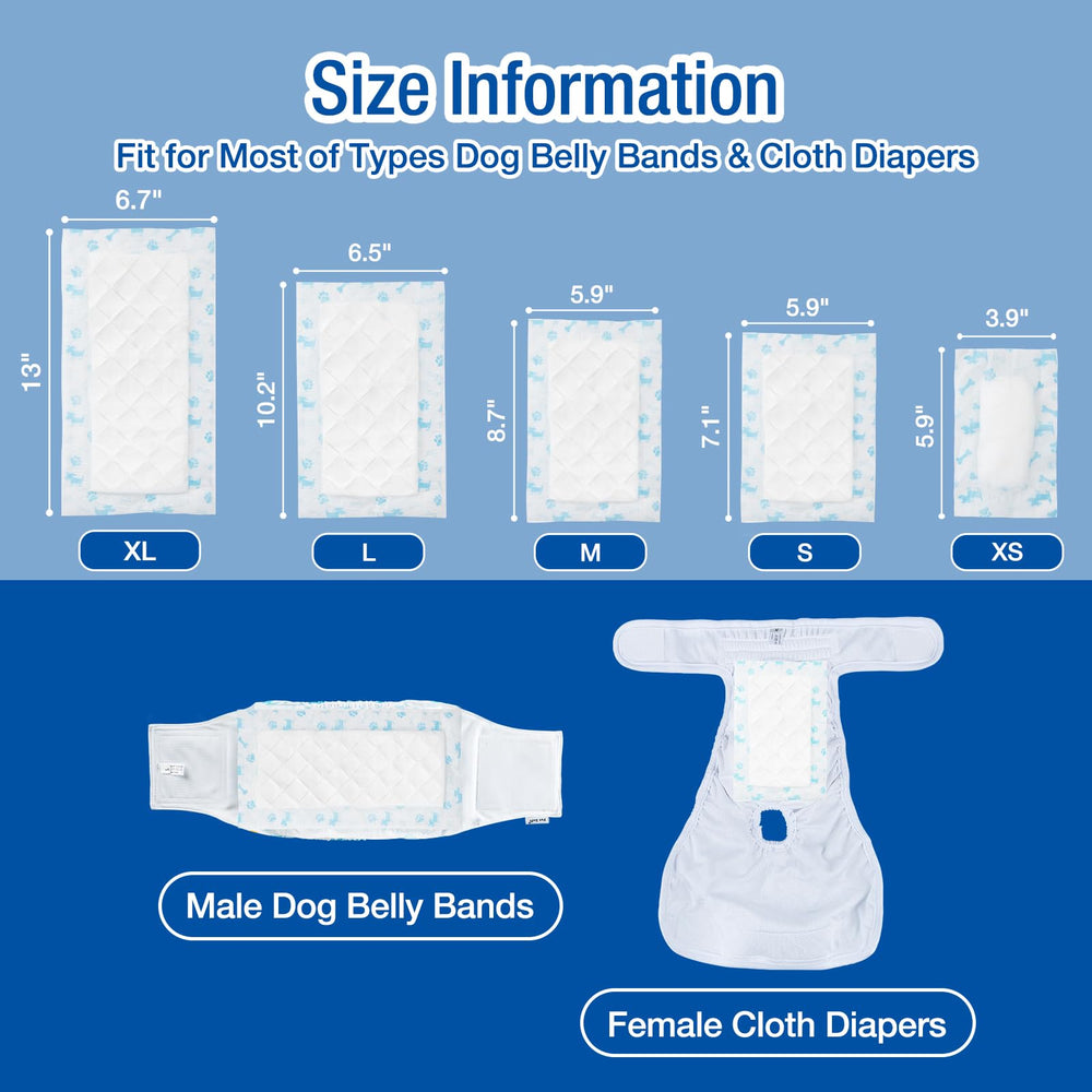 Pet Soft insert placé dans une couche lavable pour prévention fuites