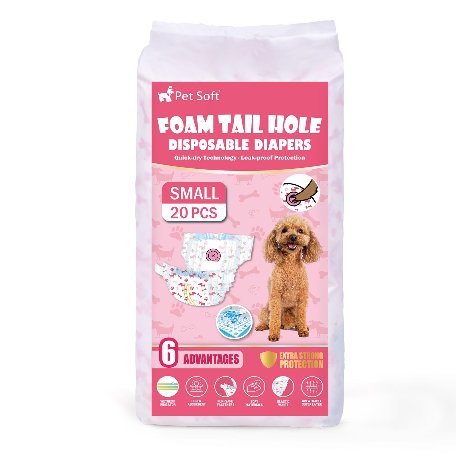 Pet Soft en voyage dans une voiture, solution jetable pour sorties propres