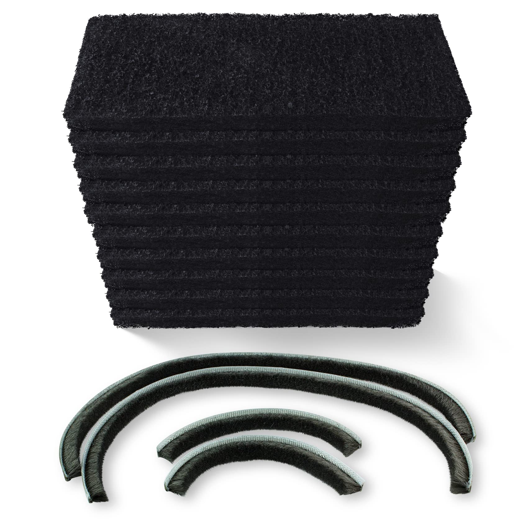 PET STANDARD filtre avant emballage montrant protection et design