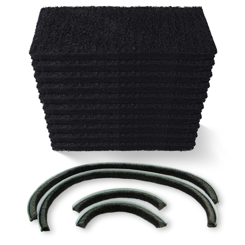 PET STANDARD filtre avant emballage montrant protection et design