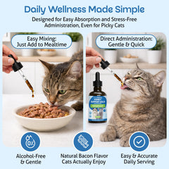 Pet Wellbeing dose au compte-gouttes pour un dosage précis et sûr
