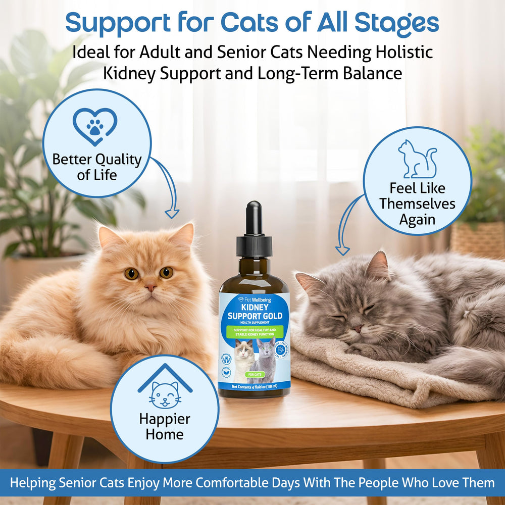 Pet Wellbeing scène lifestyle chat joueur montrant vitalité et confort