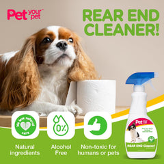 PET YOUR PET goutte de produit montrant texture douce et nettoyage efficace