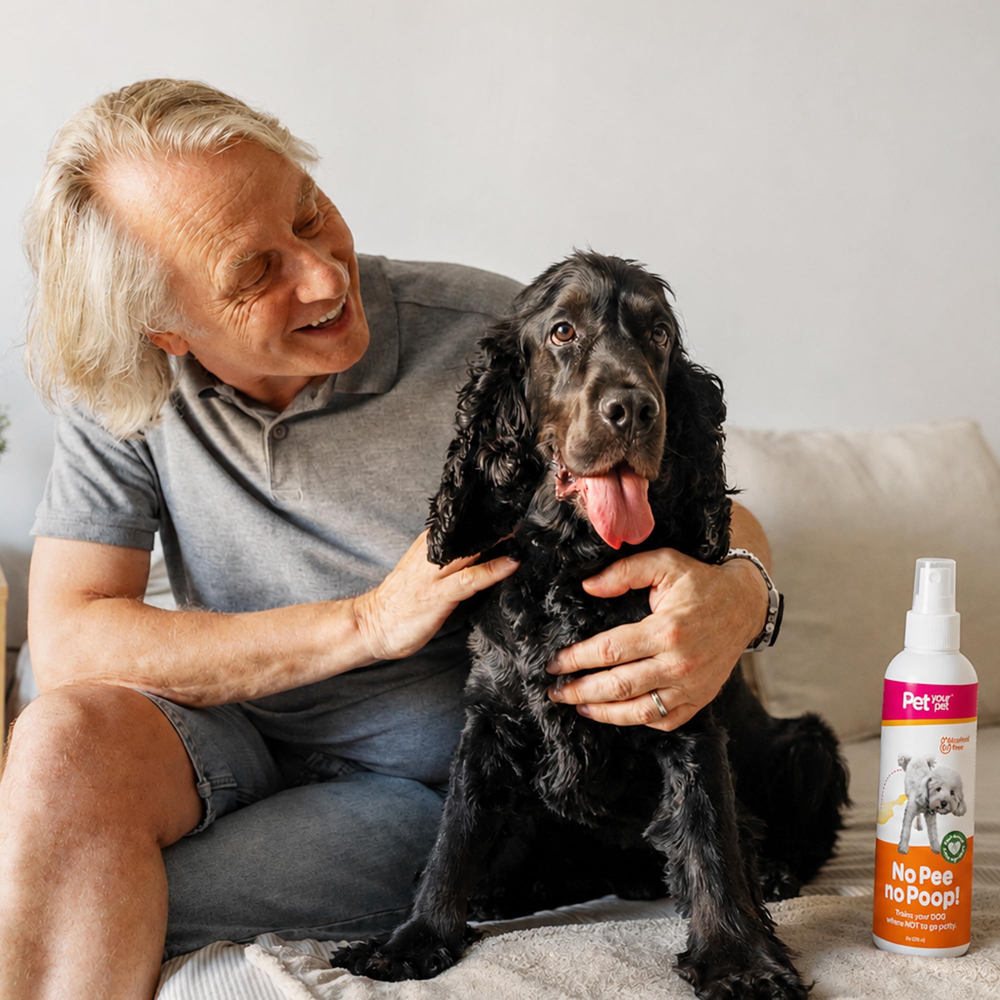 PET YOUR PET application extérieure dissuade marquage au jardin