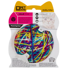 Pet Zone balle en jeu avec chat stimulant activité physique et chasse
