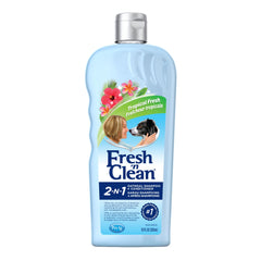 PetAg Fresh'n Clean flacon avant montrant l'emballage et l'usage pratique