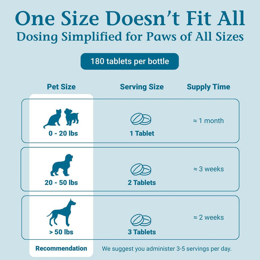 PetAlive chien acceptant un comprimé pour aide contre la congestion