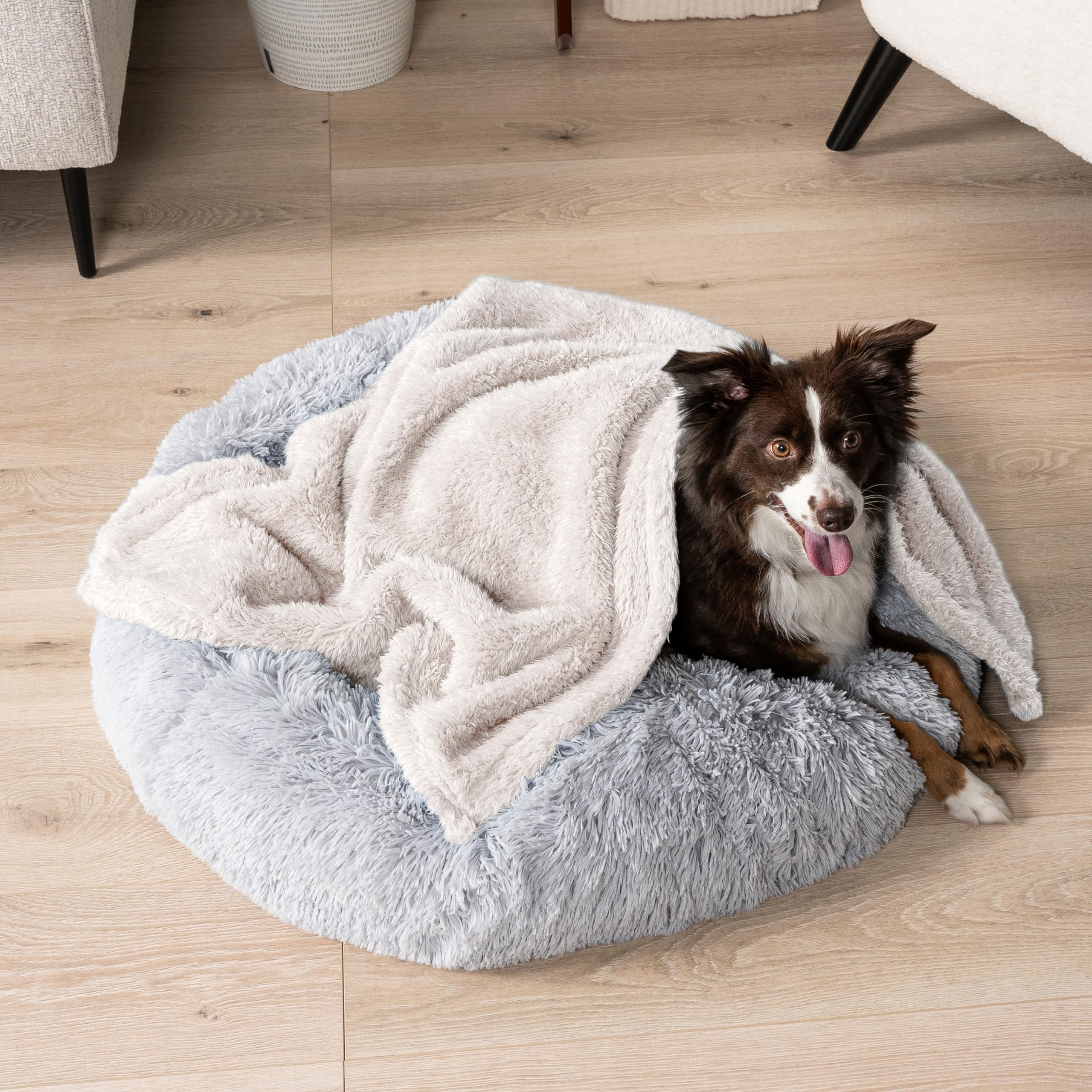 PetAmi gros plan microfibre montrant douceur et chaleur