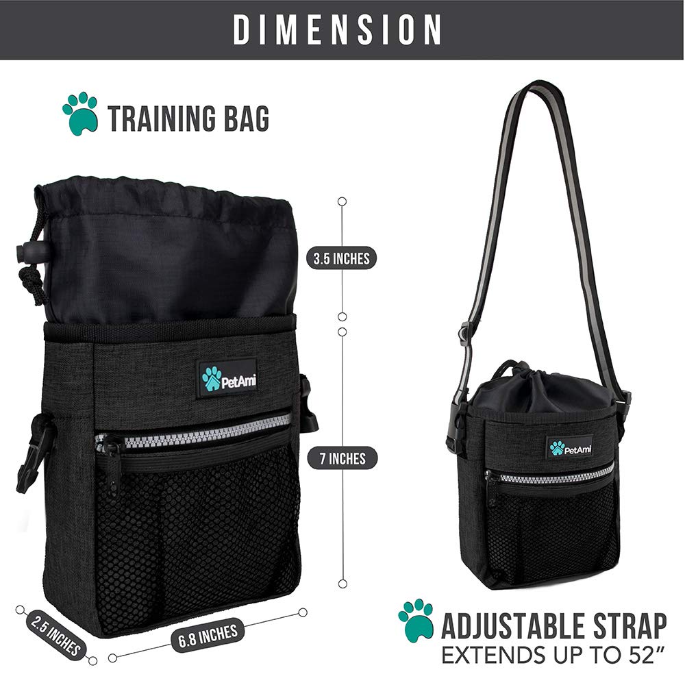 PetAmi comparaison taille avec une main illustrant port compact