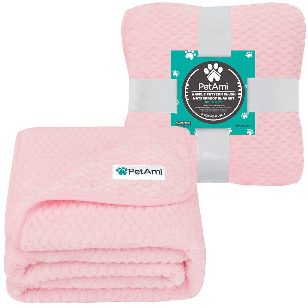 PetAmi gros plan texture gaufrée, confort et style réversible