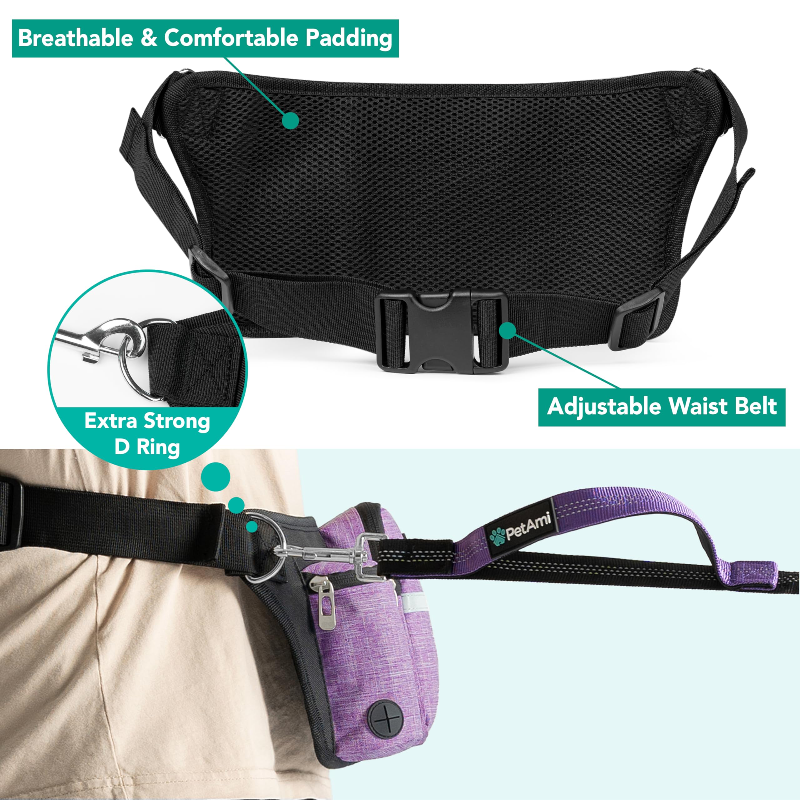 PetAmi distributeur de sacs visible pour ramassage rapide et hygiène facile