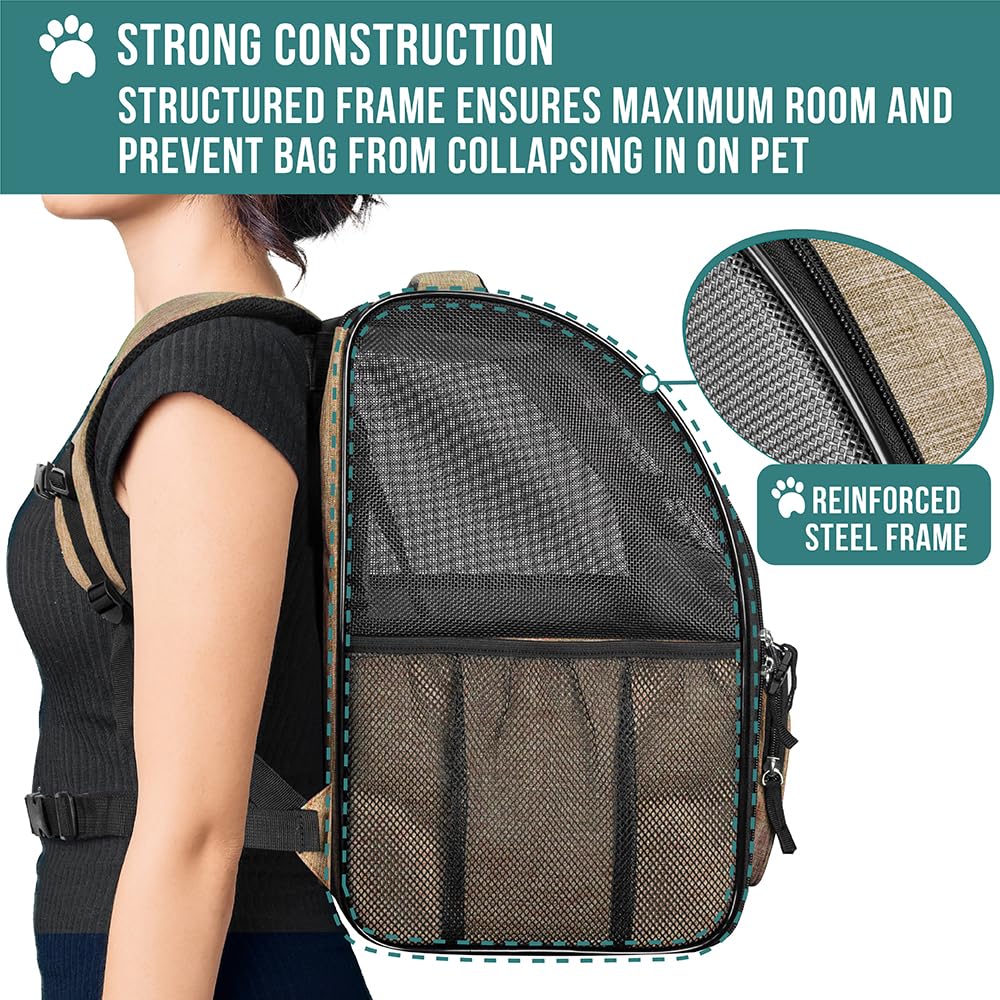 PetAmi fermeture zippée renforcée sécurité anti-évasion durable