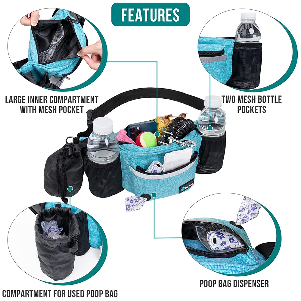 PetAmi gamelle pliable déployée pour hydratation rapide en promenade
