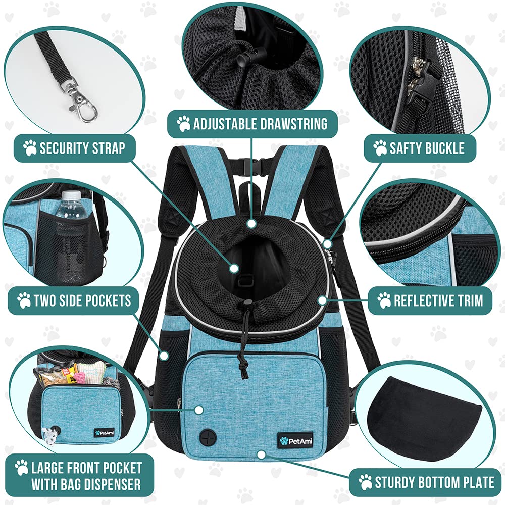 PetAmi poches et distributeur de sacs pratiques pour accessoires