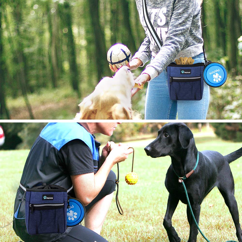PetAmi porté en ceinture et bandoulière offrant confort mains libres