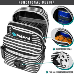 PetAmi ouverture caoutchouc dispense sac rapidement pour nettoyage hygiénique