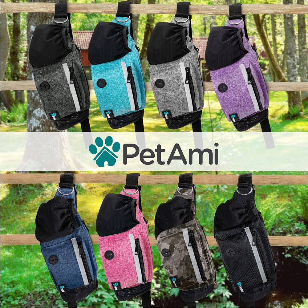 PetAmi sac banane en promenade liberté des mains et confort