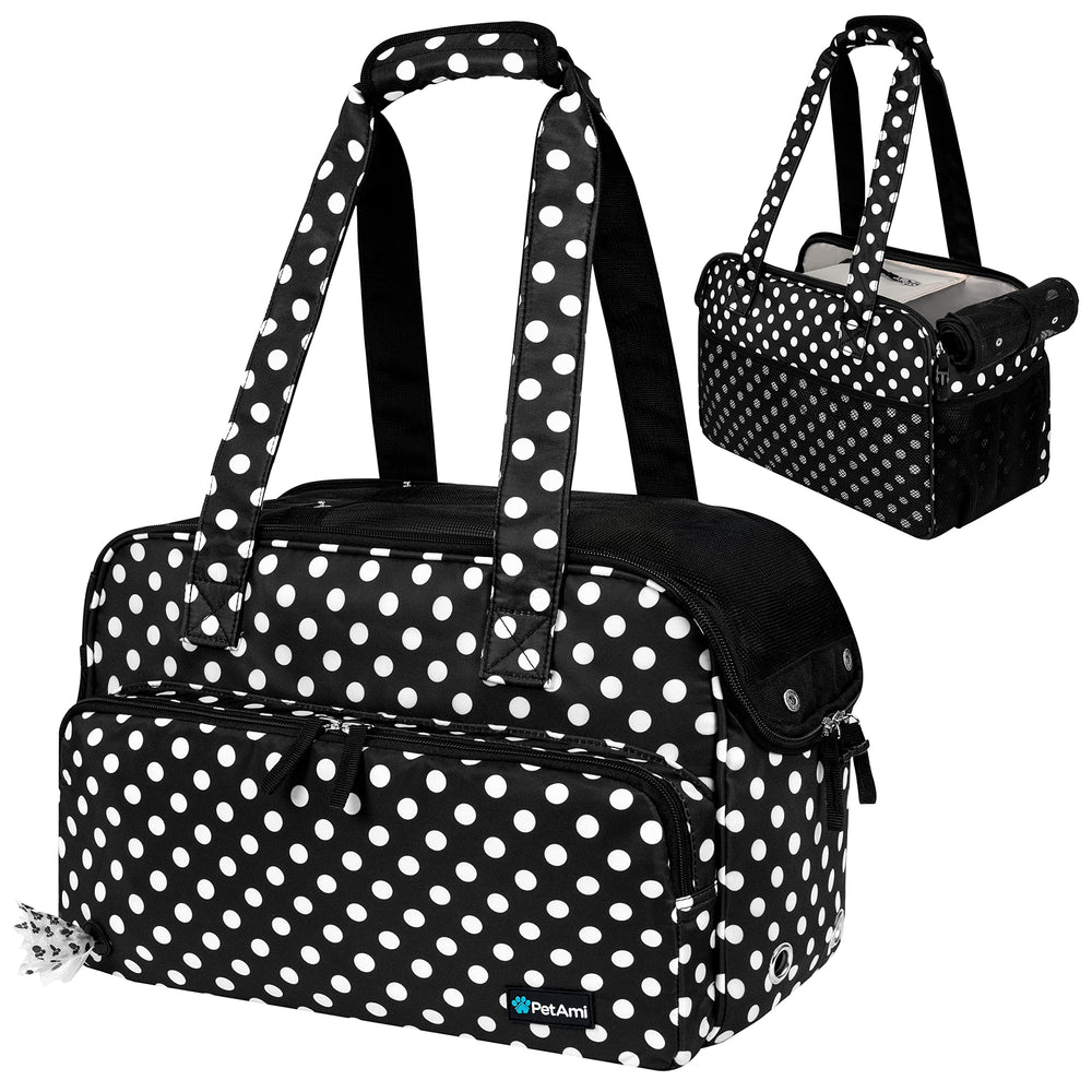 PetAmi sac face avant polka dot, style et confort pour sorties