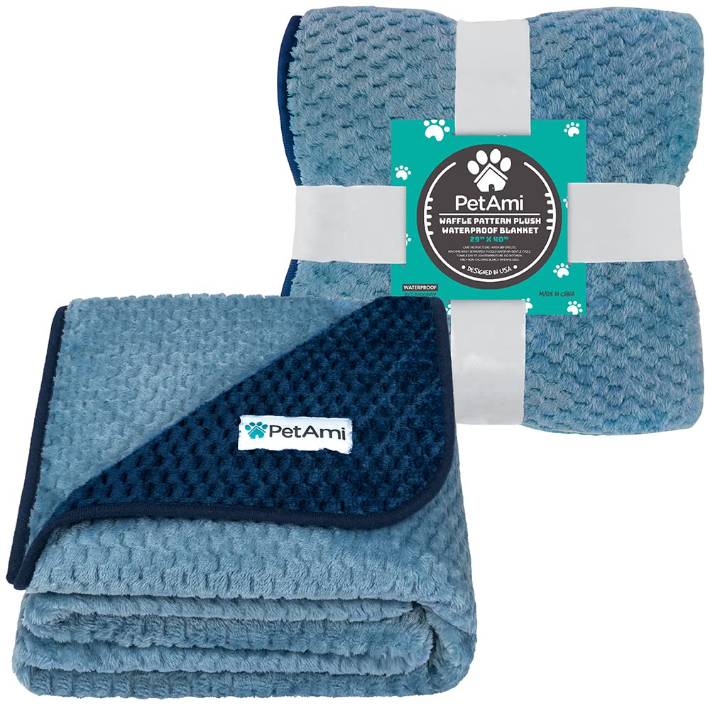 PetAmi gros plan texture gaufrée moelleuse pour confort accru