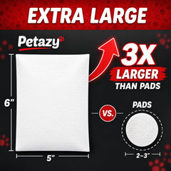 Petazy application sur patte offrant nettoyage antiseptique rapide