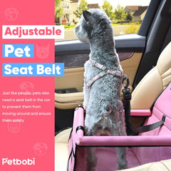 Petbobi installation voiture usage sécurise l'animal pendant trajet