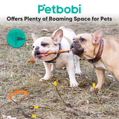 Petbobi mousqueton rotatif 360° évitant l'emmêlement de la laisse